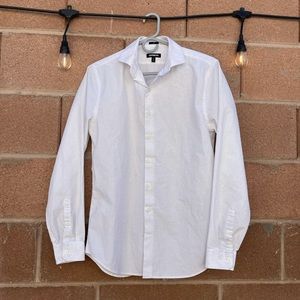 Express Slim Long Sleeve Button Up